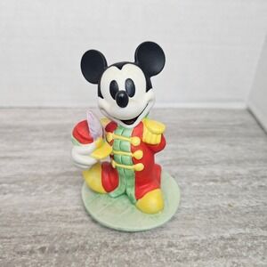 Disney Mickey Mouse Figurine Conductor Vintage Collectible Ceramic Sri Lanka